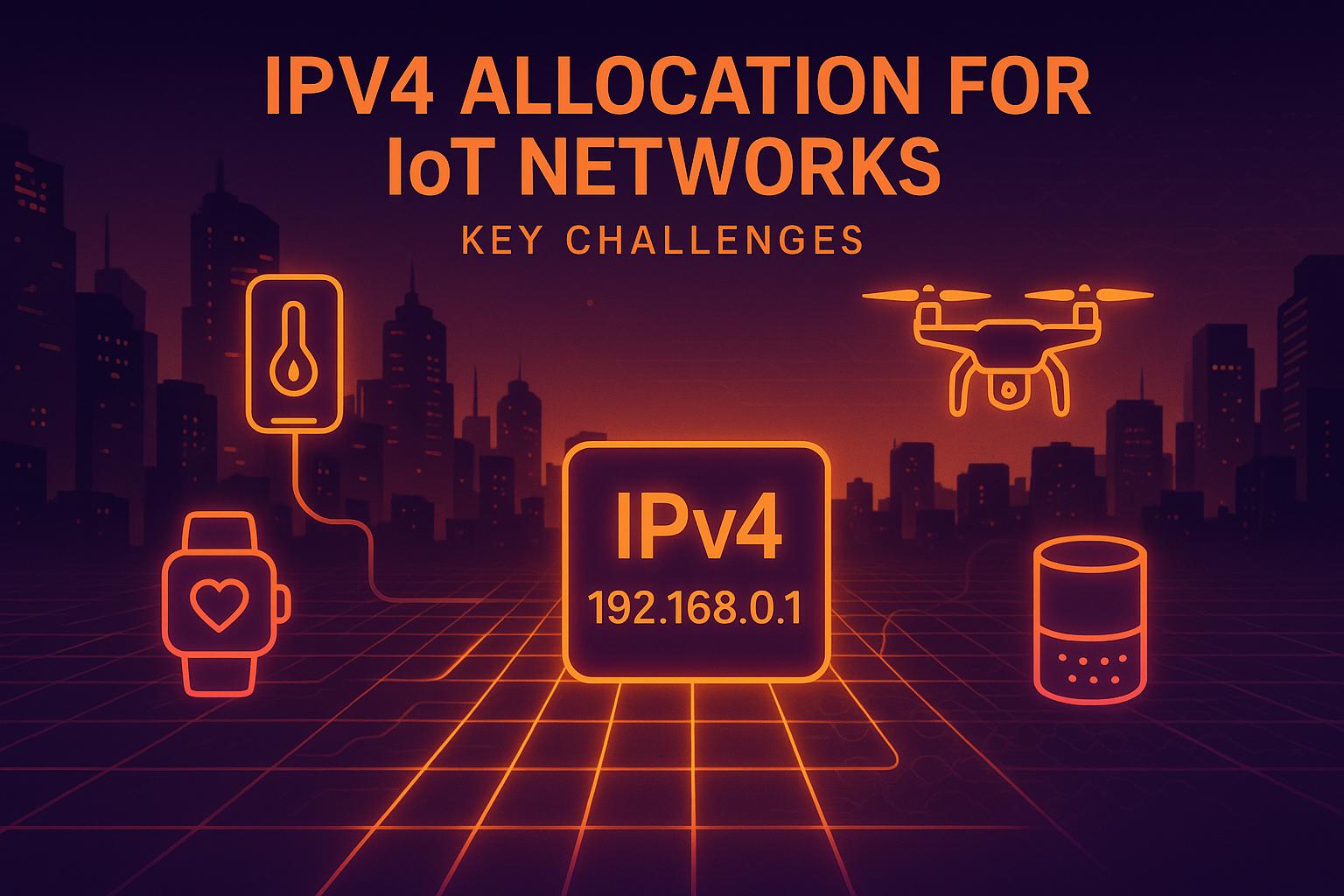 IPv4 Allocation for IoT Networks: Key Challenges