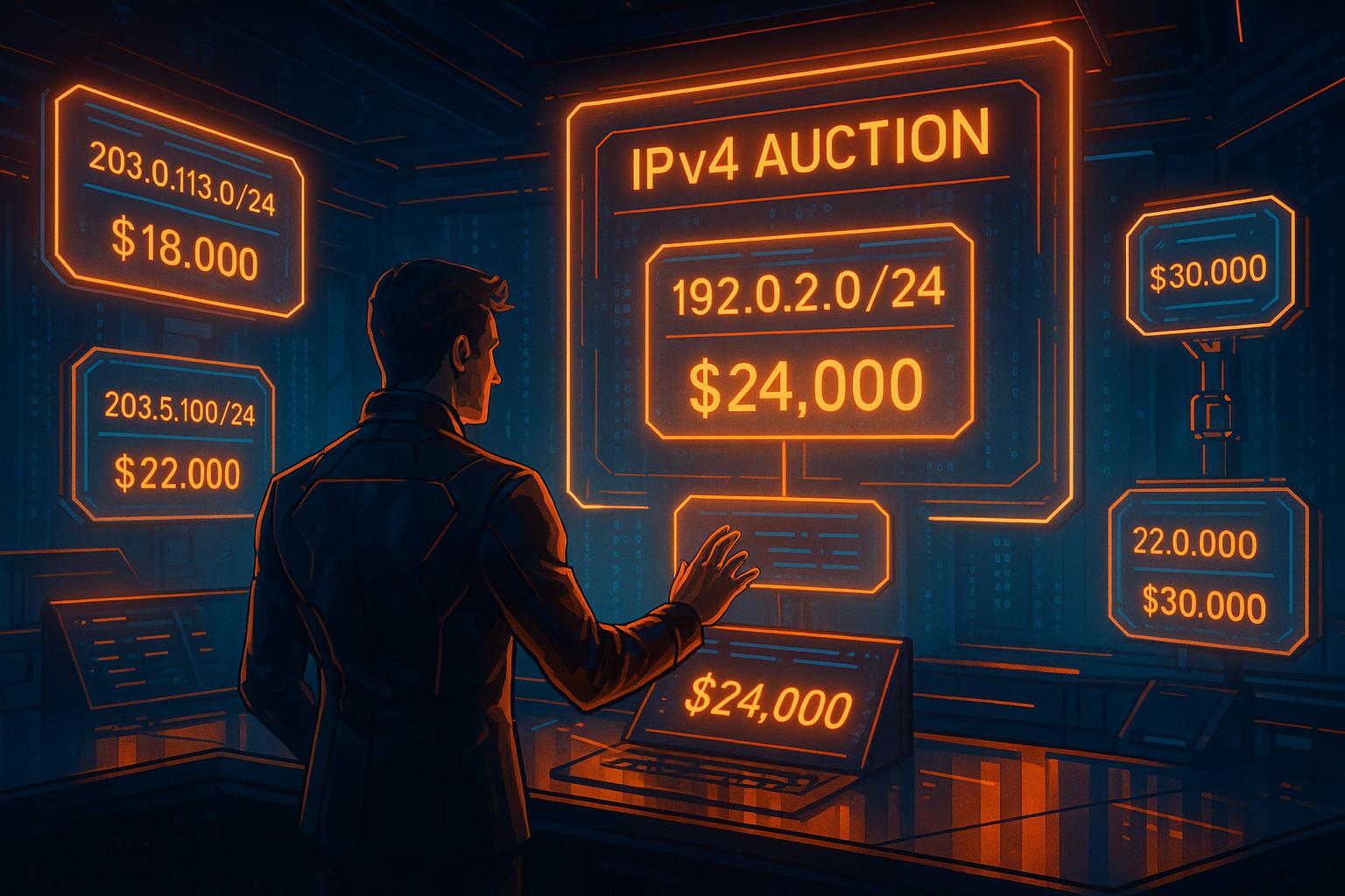 How IPv4 Auctions Work for Monetization