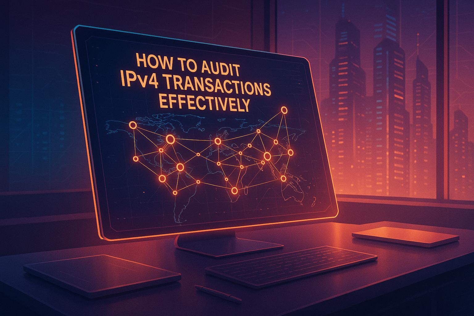How to Audit IPv4 Transactions Effectively