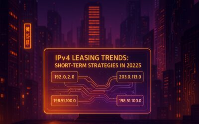 IPv4 Leasing Trends: Short-Term Strategies in 2025